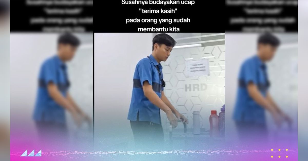Heboh Video Viral OB Kantor Isi Tumbler Semua Karyawan, Netizen Berdebat Panas