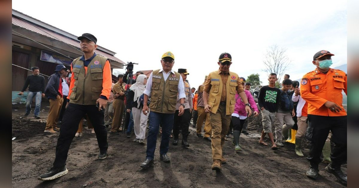 BNPB Salurkan Bantuan Korban Banjir Lahar Dingin dan Longsor Sumbar Via Udara