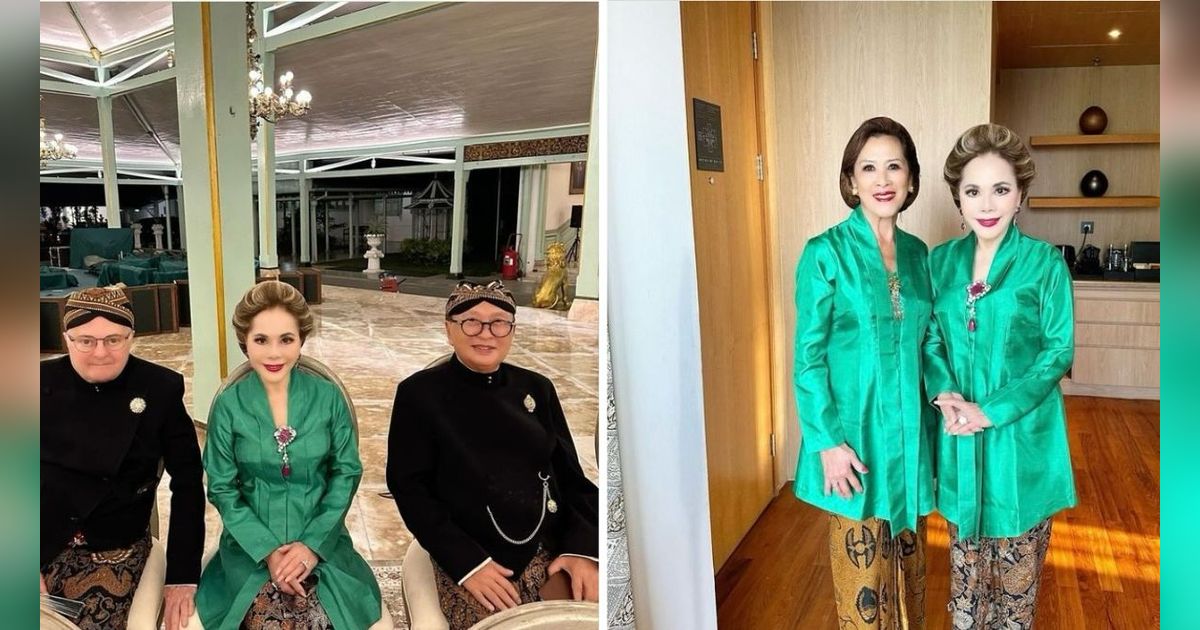 Jadi Satu-satunya Istri Soekarno yang Masih Hidup, Ini Potret Dewi Soekarno Cantik Berkebaya dan Sanggul Hadiri Ultah Putri Solo