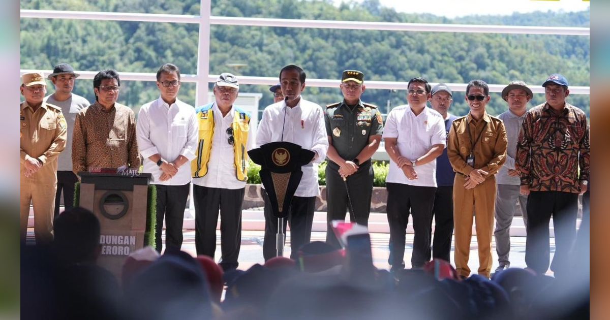 Cegah Krisis Air, Jokowi Resmikan Bendungan Ameroro dan Penataan KSPN Wakatobi