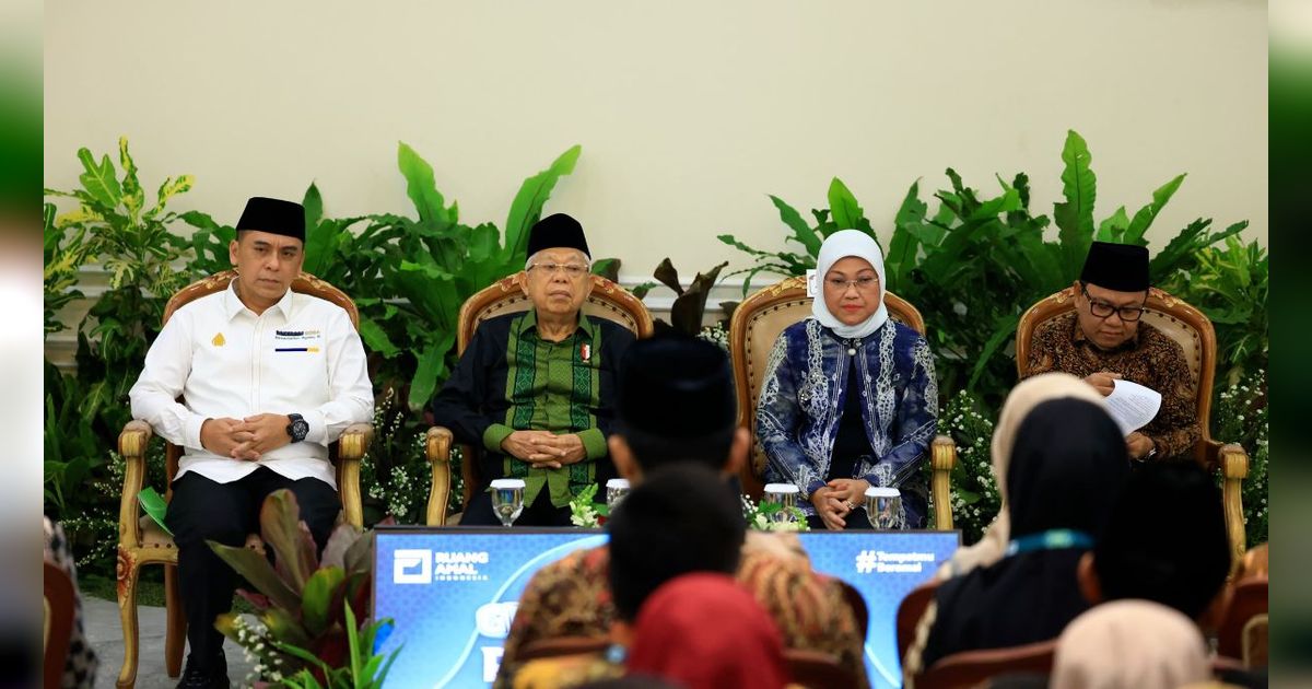 Wapres Ma'ruf Amin Luncurkan Ruang Amal Indonesia