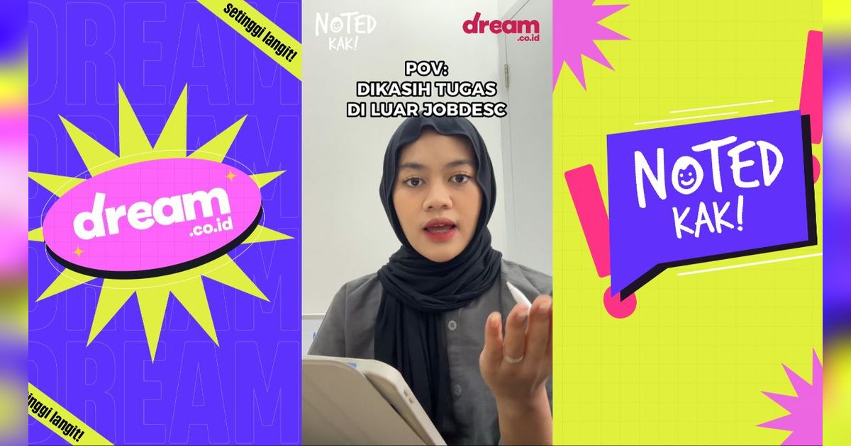 Noted Kak! POV Ketika Ngeles Dikasih Tugas di luar Jobdesc