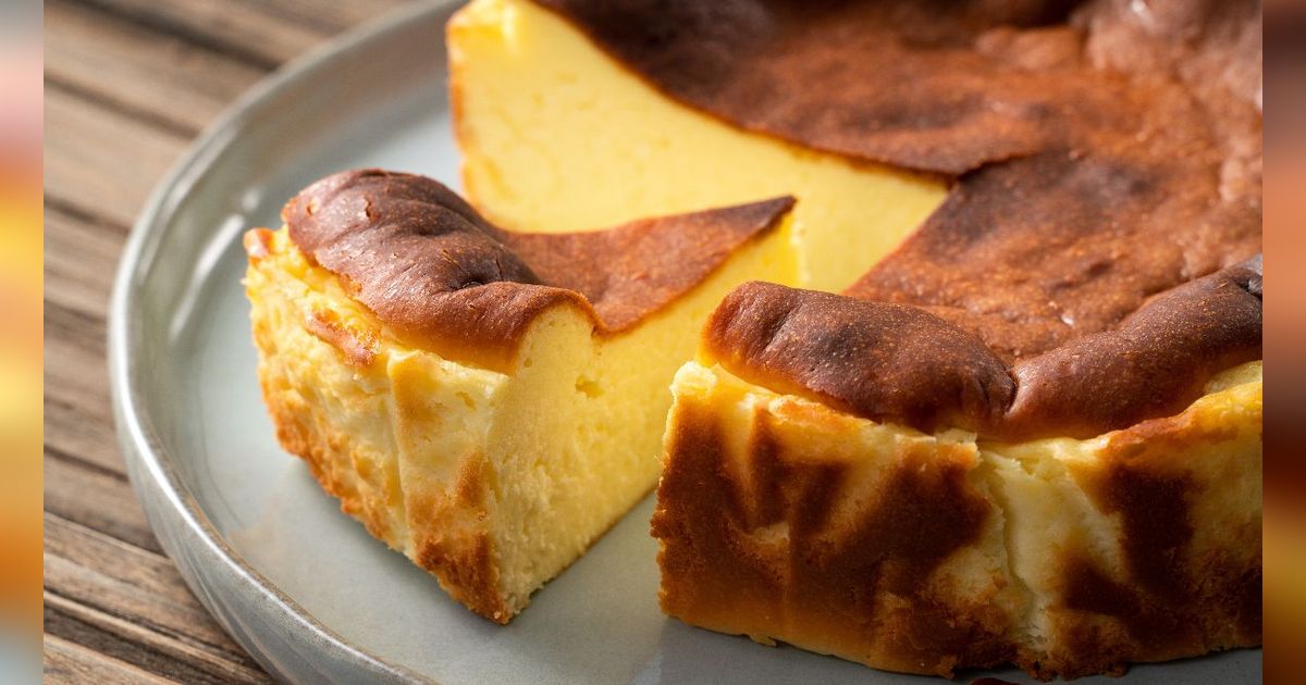 Cara Simpel Bikin Burnt Cheesecake dengan Roti Tawar, Rasanya ala Cafe