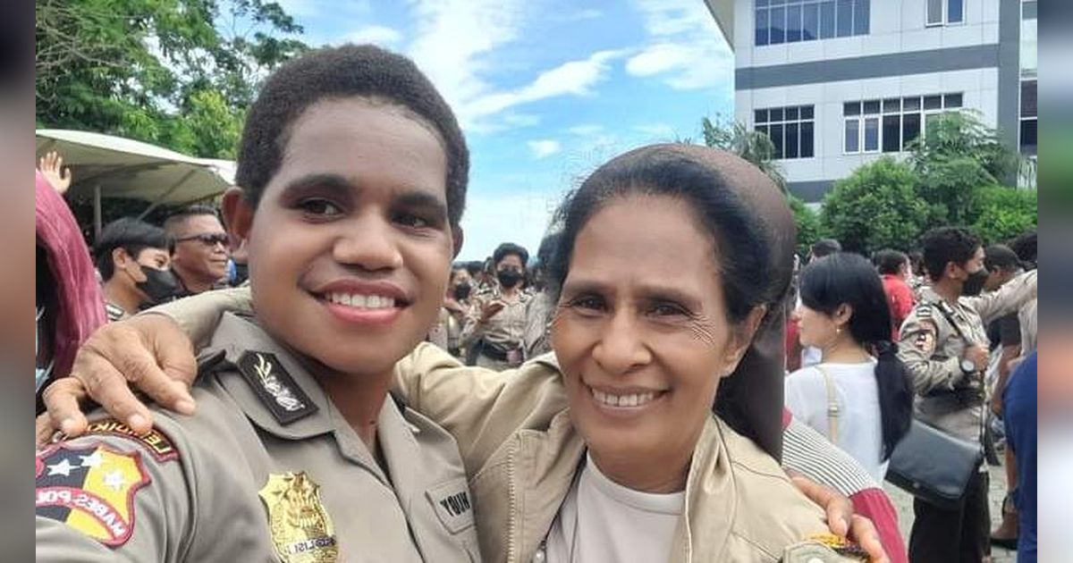 Kisah Bripda Lince Hubi, Anak Panti Asuhan Distrik Sentani yang Kini Berseragam Polisi