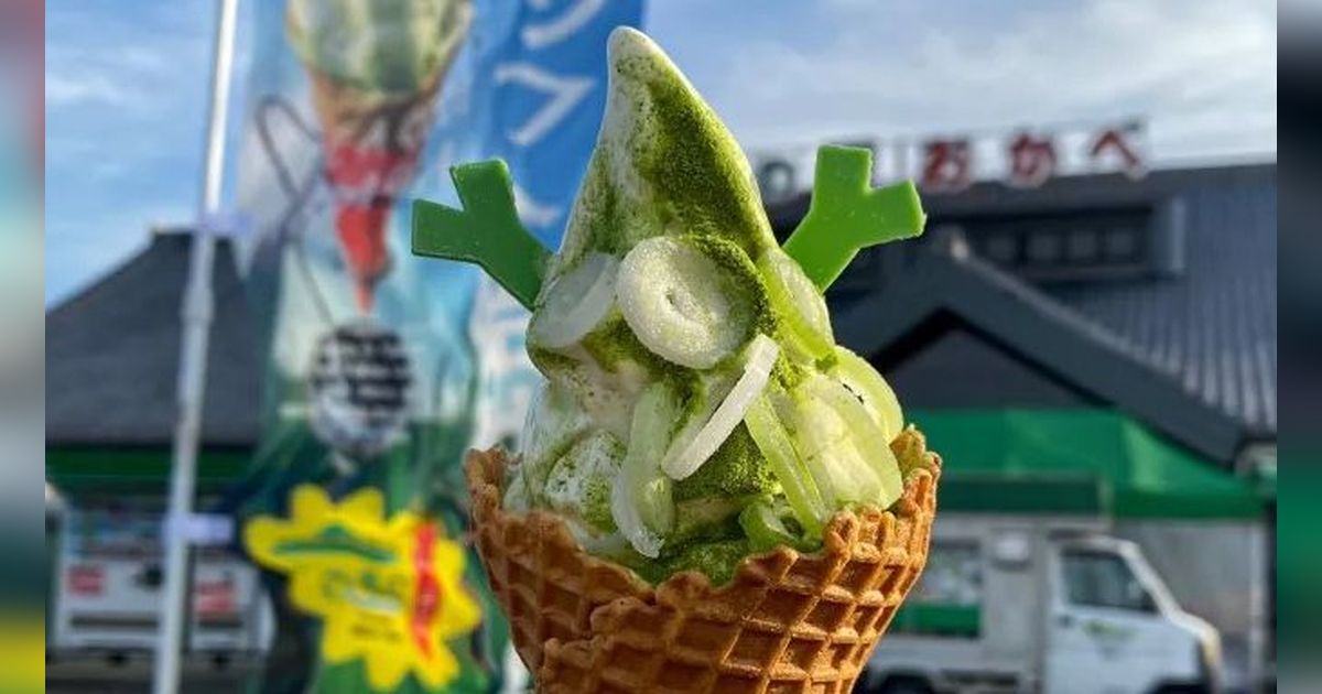 Daun Bawang Sedang Tren Banget, Kini Ada Versi Es Krim