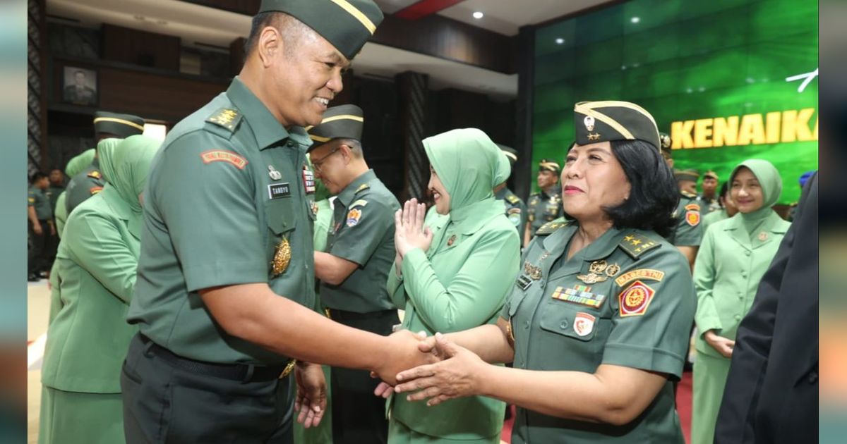 Sosok Dian Andriani Ratna Dewi, Prajurit Kowad TNI AD Pertama yang Berpangkat Mayor Jenderal