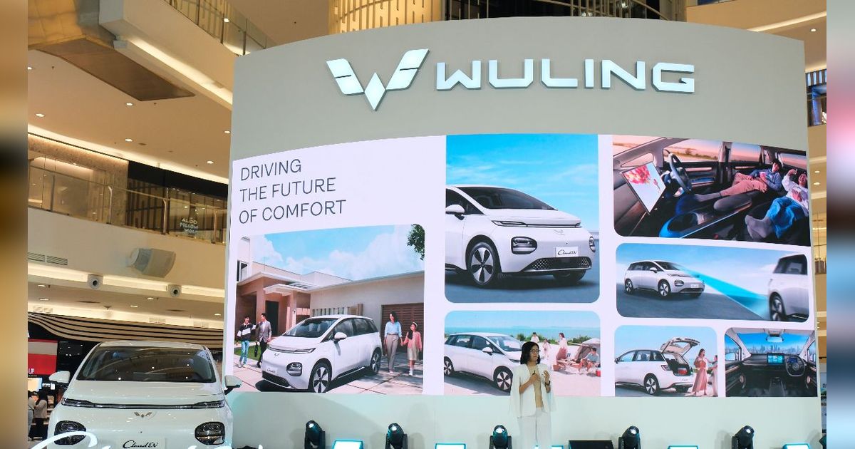 Wuling Cloud EV Terbaru Tawarkan Kenyamanan Seperti di Atas Awan