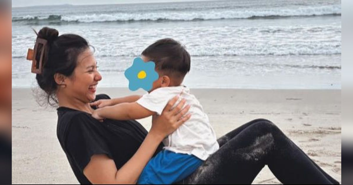 2 Tahun Disembunyikan dari Publik, Inilah Penampakan Wajah Anak Arie Kriting dan Indah Permatasari