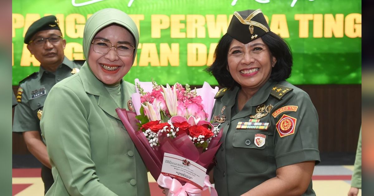 FOTO: Profil dan Sosok Mayjen Dian Andriani, Perempuan Pertama di Indonesia dengan Pangkat Jenderal Bintang 2 TNI AD