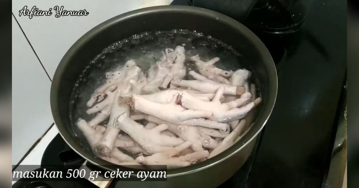 Cuma 10 Menit, Ini Trik Biar Ceker Ayam Empuk  Hanya dengan 1 Bahan Dapur