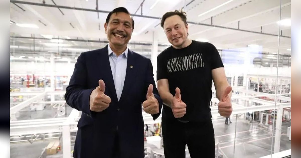 Menteri Luhut soal Investasi Elon Musk di Indonesia: Kita Lihat Nanti