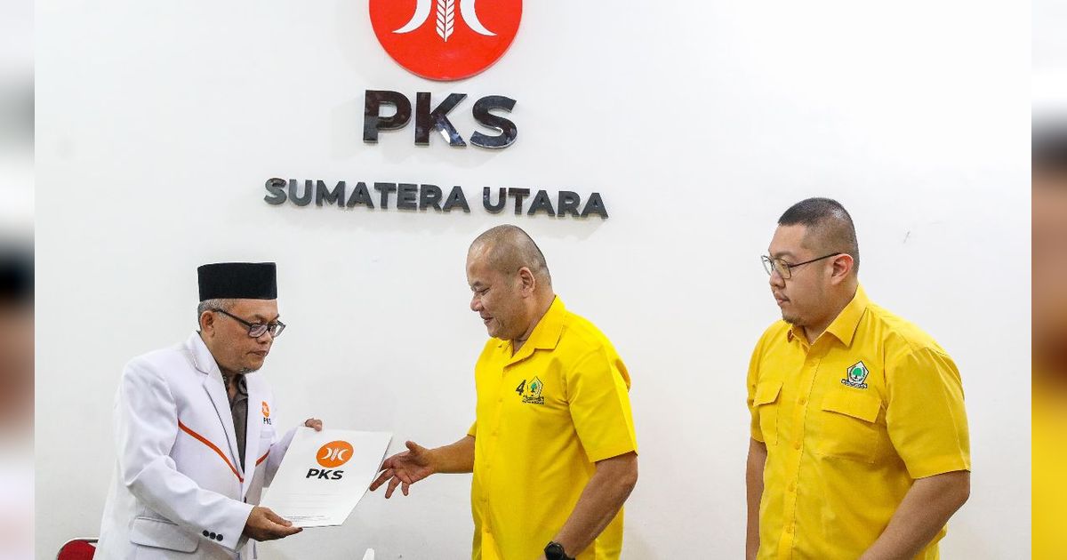 Ijeck Ambil Formulir Pendaftaran Bakal Calon Gubernur Sumut ke PKS