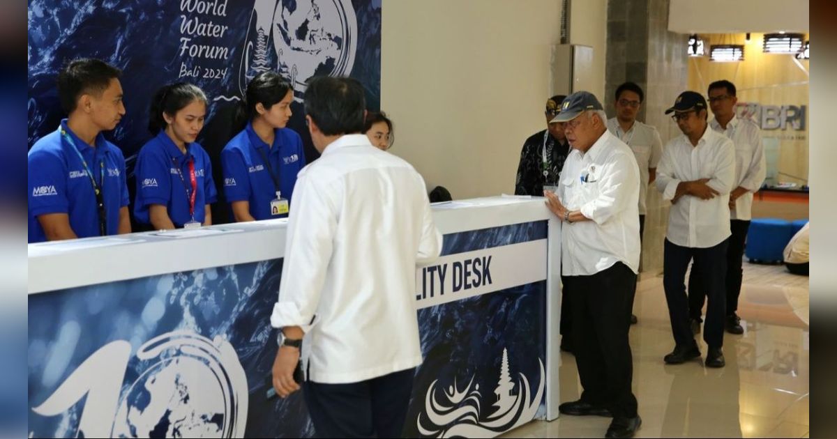 Jelang World Water Forum ke-10 di Bali, Menteri PUPR Basuki Tinjau Kesiapan Venue Utama