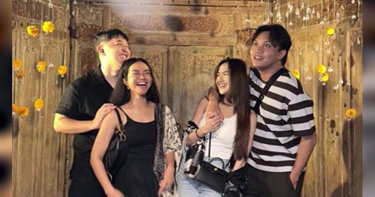 10 Potret Honeymoon Rizky Febian dan Mahalini, Ajak Yura Yunita dan Suami Staycation di Bali