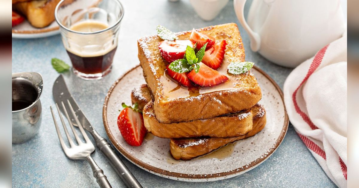 Makan Sehat Tapi Nikmat Saat Diet, Bikin Saja French Toast Rendah Kalori