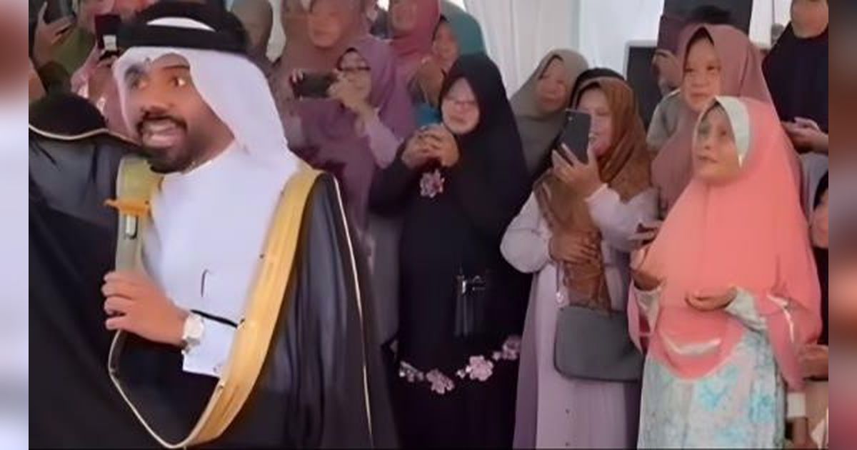 Kocak! Majikan dari Arab Datang ke Pernikahan ART di Indonesia, Tiap Ngomong Semua Auto Bilang Aamiin, Padahal Bukan Baca Doa