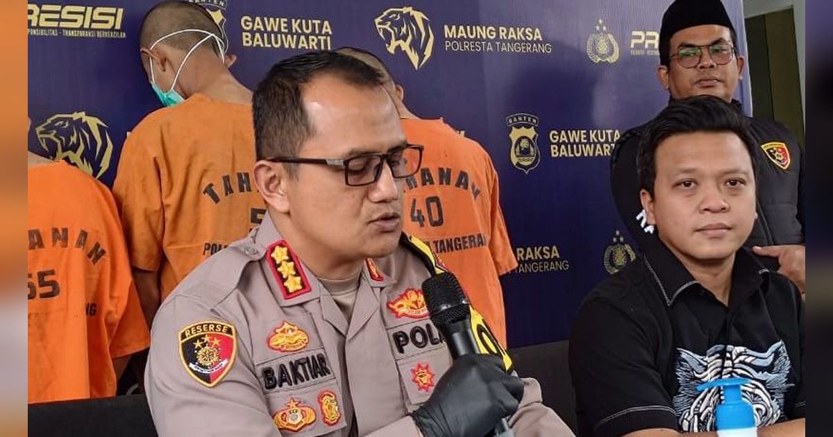 Polisi Ungkap Dua Gangster Sadis di Tangerang Bernama Nigeria 54 dan Staytone 34