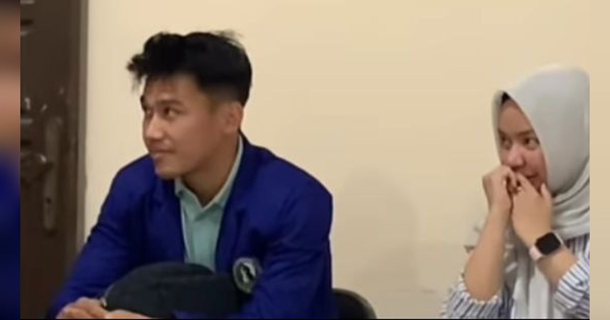 Momen Witan Sulaeman Ngampus Ditemani Istri Jadi Sorotan