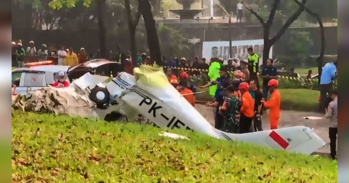 Ini Tiga Orang yang Ada di Dalam Pesawat Cessna yang Jatuh di BSD