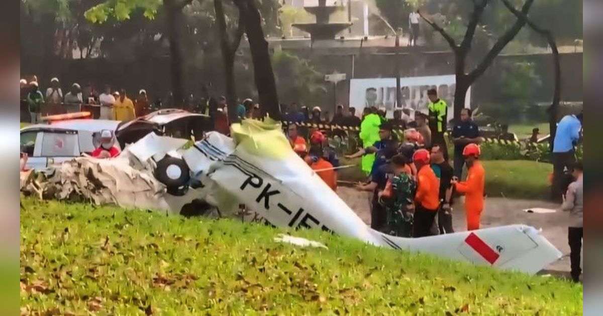 Ini Identitas Korban Pesawat Jatuh di BSD Tangerang Selatan