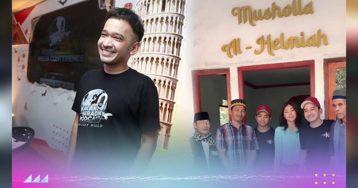 Penampakan Musholla yang Dibangun Ruben Onsu, Paksakan Datang Meninjau Meski Sedang Sakit