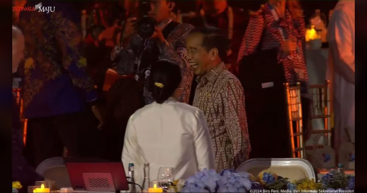 Lagu 'Pergi Pagi Pulang Pagi' Ciptaan Armada Membuat Jokowi Bersenandung, Puan dan Menlu Retno Joget
