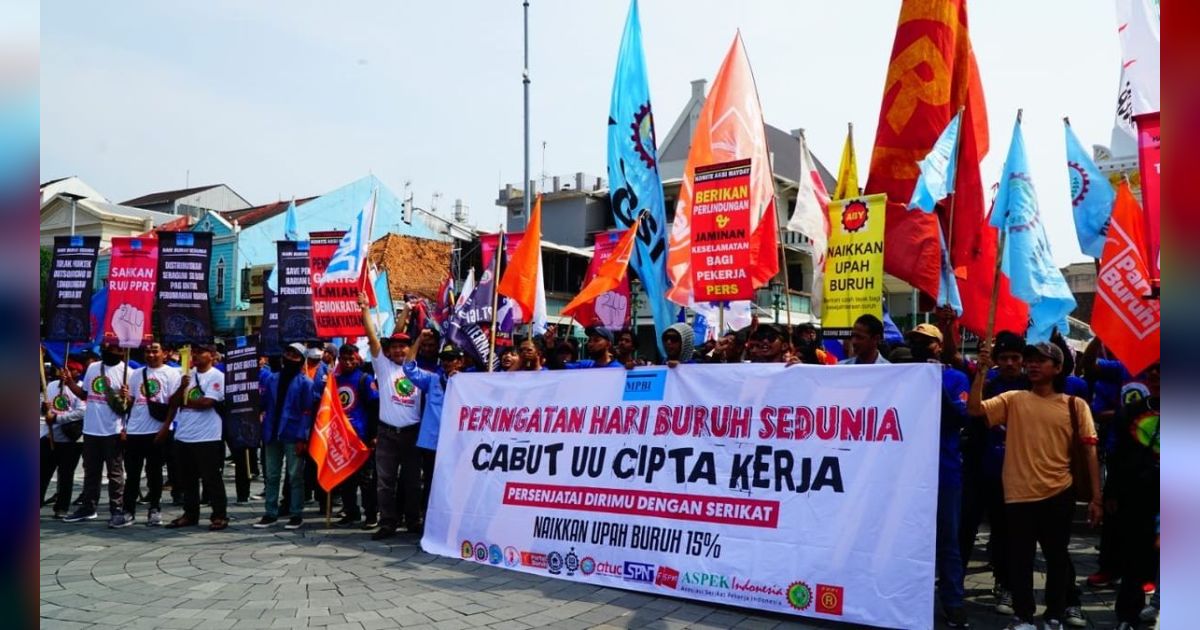 Curhat Buruh di Yogyakarta saat May Day: Susah dengan Gaji Kecil Bisa Beli Rumah