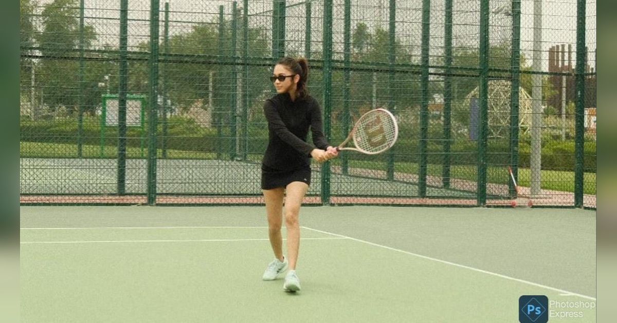 Potret Azizah Salsha Main Tenis di Qatar, Gayanya Tak Pernah Gagal Cantik Menawan