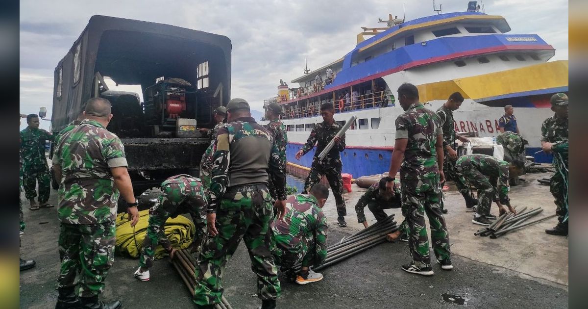 Target Evakuasi Tiga Hari, 5.719 Korban Erupsi Gunung Ruang Masih Tertinggal di Pulau Tagulandang