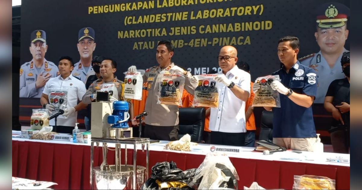 Kronologi Terbongkarnya Laboratorium Narkoba Jenis Baru Pinaka di Sentul