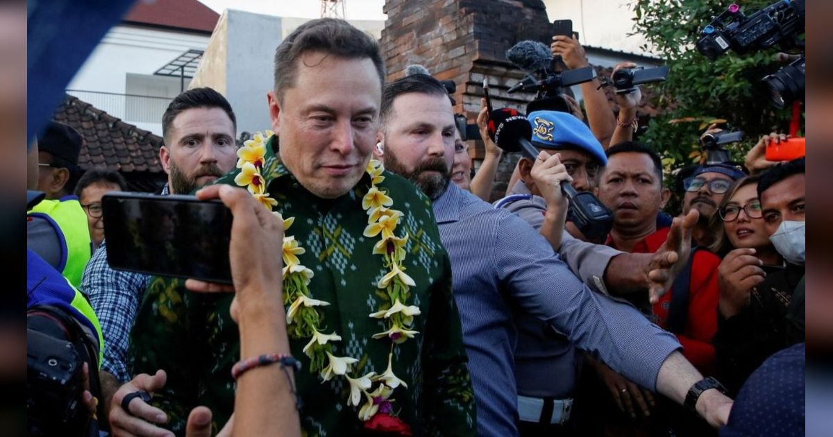 Kelakar Elon Musk di Forum Air Dunia Bali, Mengaku Sering Ditanya Soal Alien