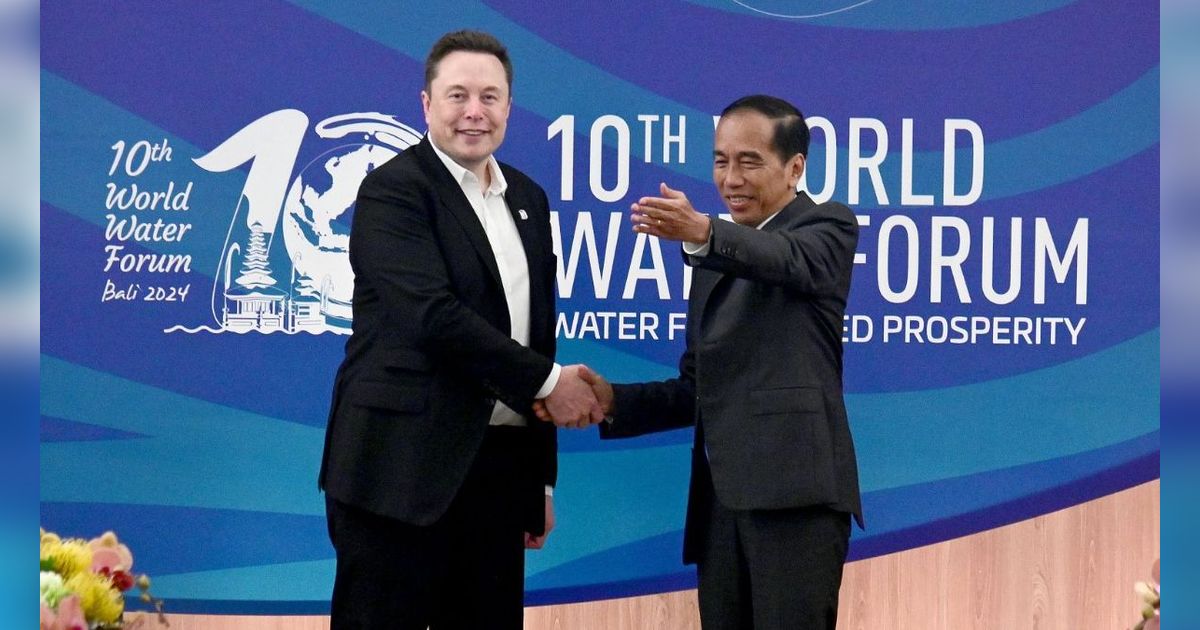 Dibujuk Investasi Lain di Indonesia, Ini Jawab CEO Space-X yang Disapa Jokowi Pakai Panggilan Pak Musk