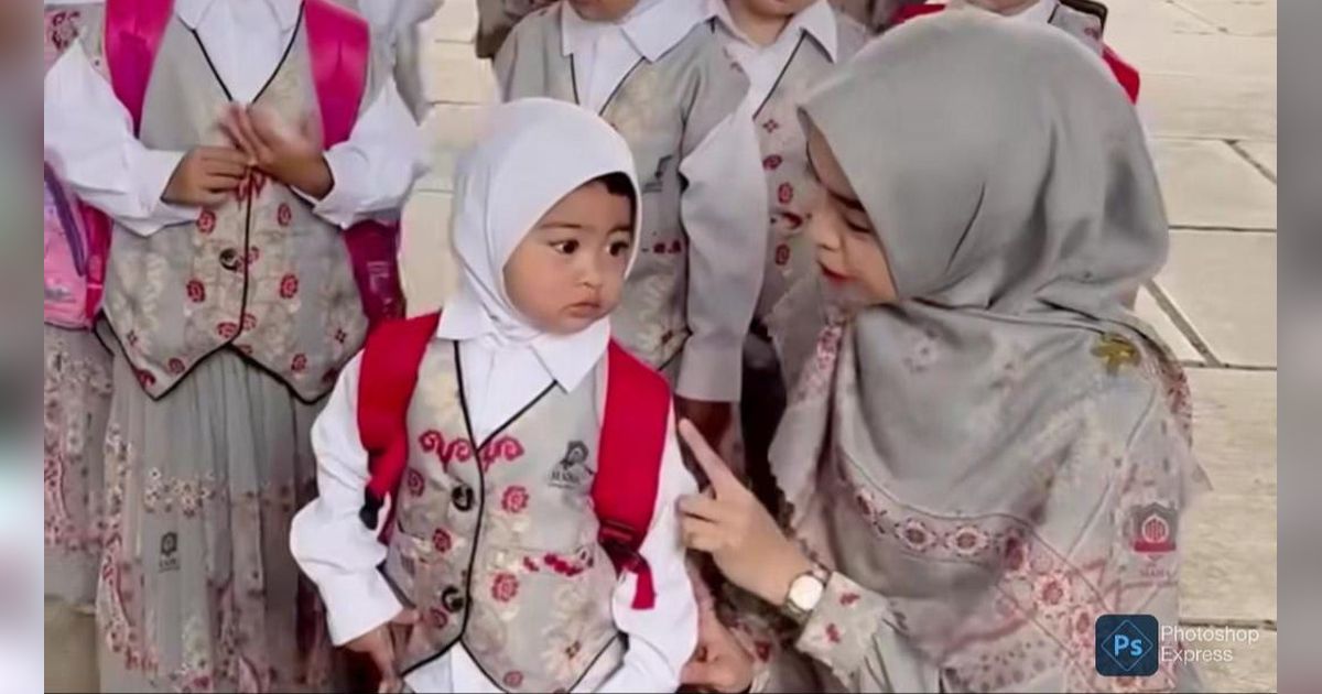 Potret Moana Anak Ria Ricis Sudah Sekolah di Usia Belum Genap 2 Tahun, Masuk PAUD Milik Ibu Sendiri