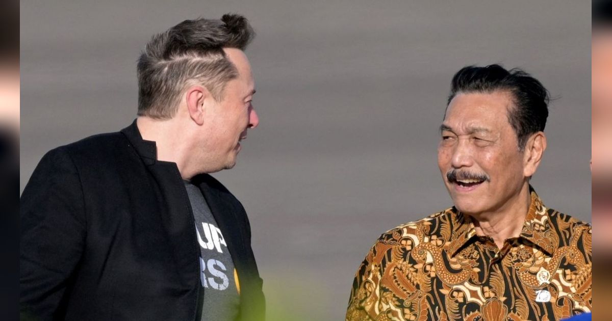 Luhut Ungkap Alasan Elon Musk Ogah Buka Pabrik Tesla di Indonesia