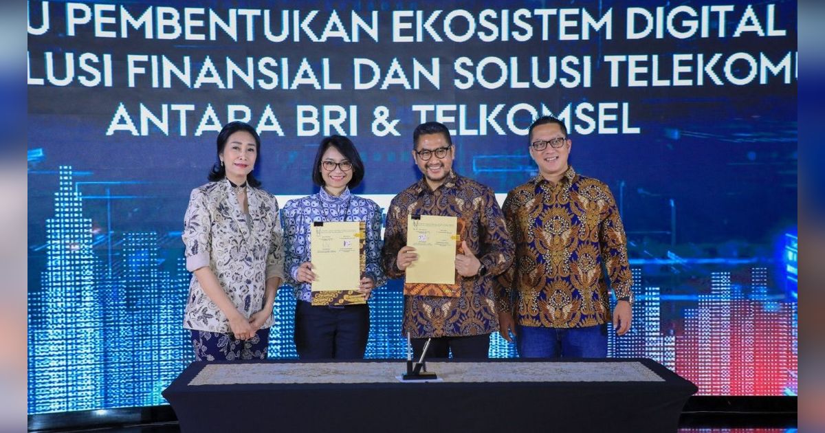 Kolaborasi BRI dan Telkomsel Hadirkan Ekosistem Finansial dan Digital Bagi Pekerjanya