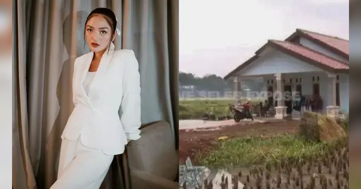 Potret Rumah Siti Badriah sebelum Menikah yang 'Mewah' Alias Mepet Sawah