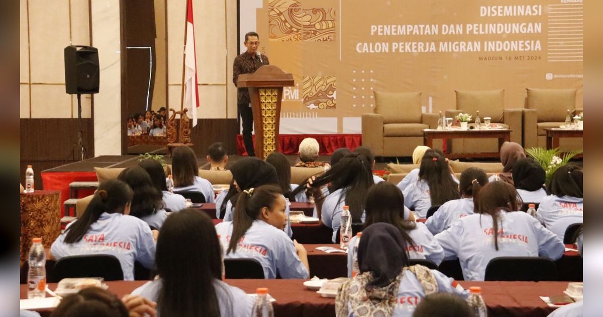 Beri Pembekalan ke 250 Calon PMI, Kemnaker Ingatkan Kompetensi Bikin Posisi Tawar Tinggi