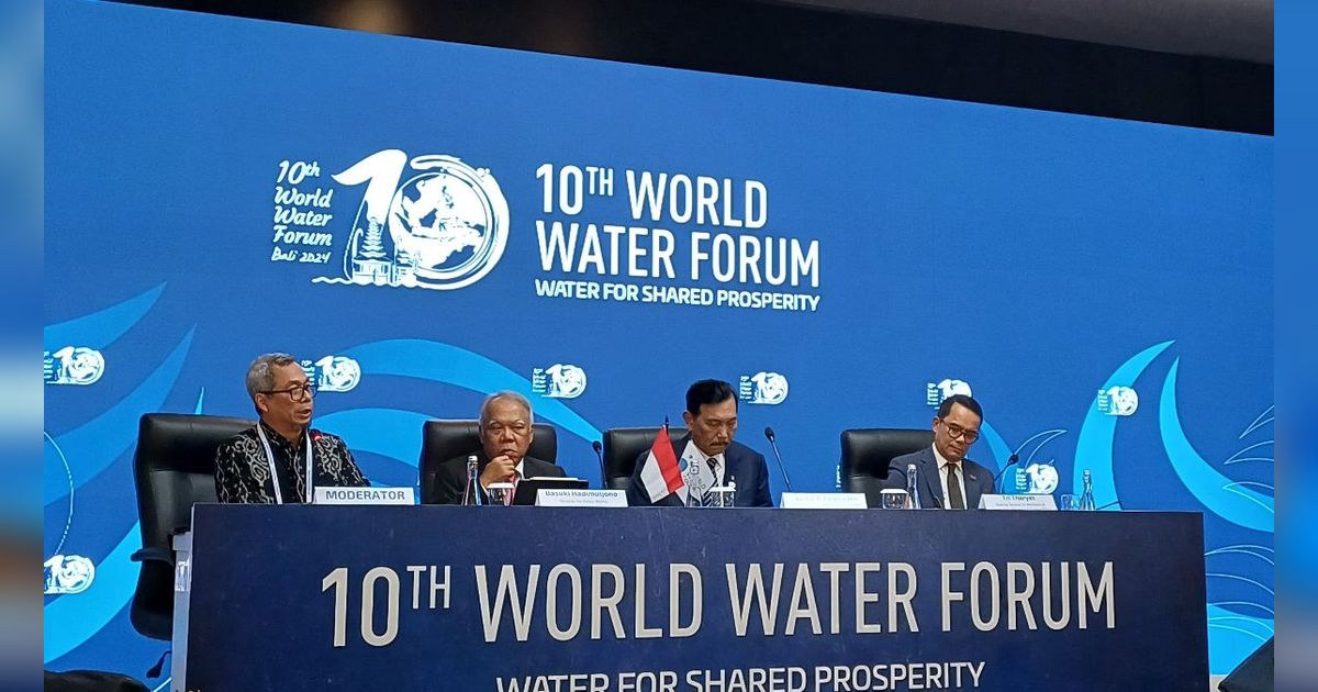 RI Tawarkan 113 Proyek Air di World Water Forum Ke-10 Bali, Nilainya Capai Rp150,4 Triliun