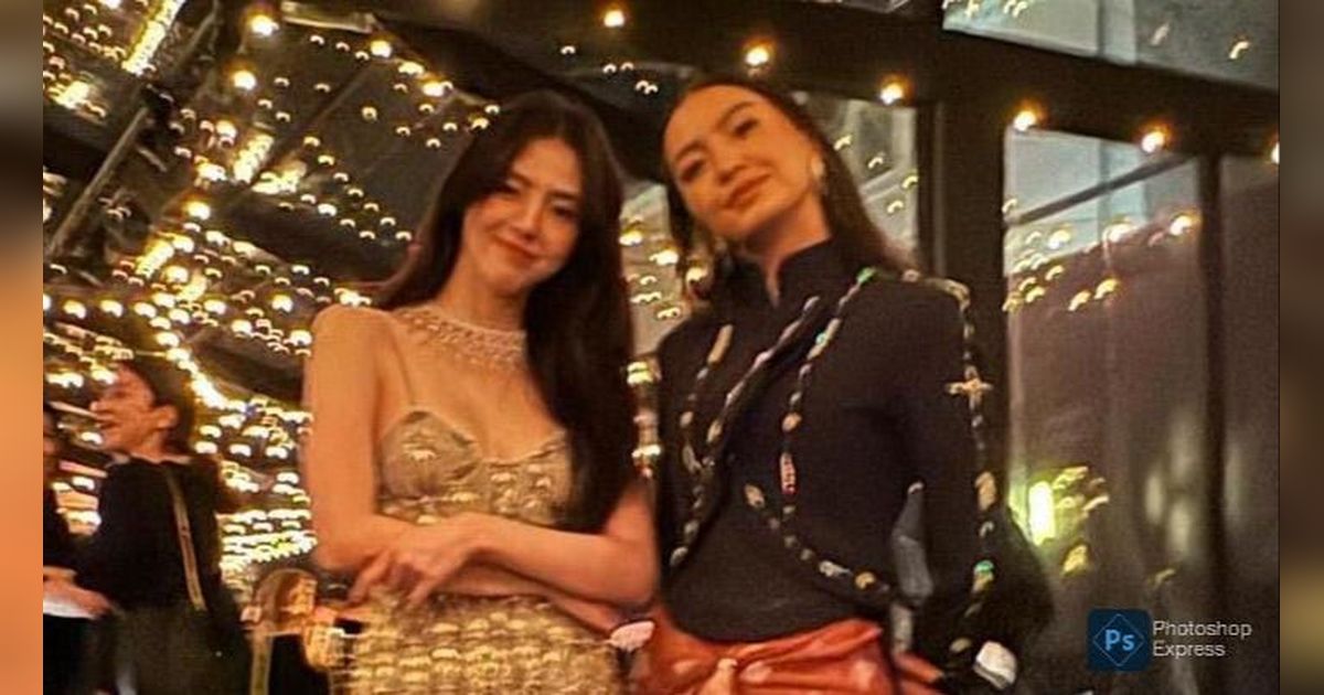 Cantik Gak Ada Obat, Potret Raline Shah Tampil di Cannes Langsung Jadi Sorotan - Sempat Pose Bareng Han So Hee