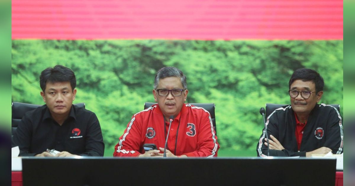 Rakernas PDIP, Hasto: Tidak Ada Refleksi Khusus Atas Tidak Adanya Jokowi