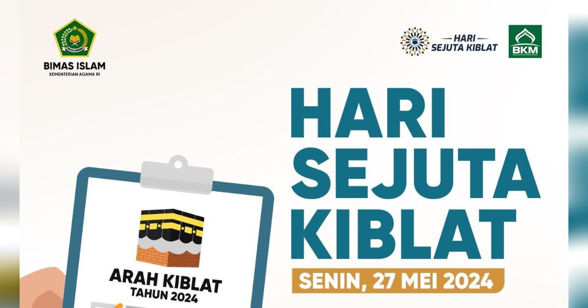 Matahari Tepat di Atas Kabah pada 27 Mei 2024, Saatnya Cek Posisi Kiblat