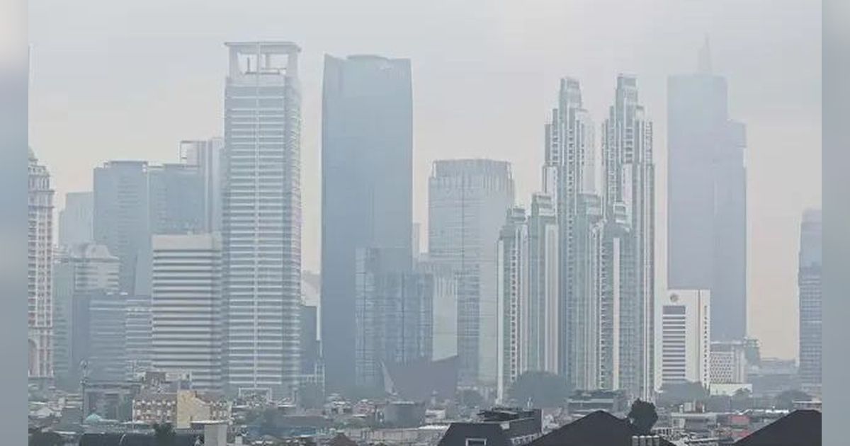 Jumat Pagi, Jakarta Nomor Satu di Dunia Jadi Kota Paling Berpolusi