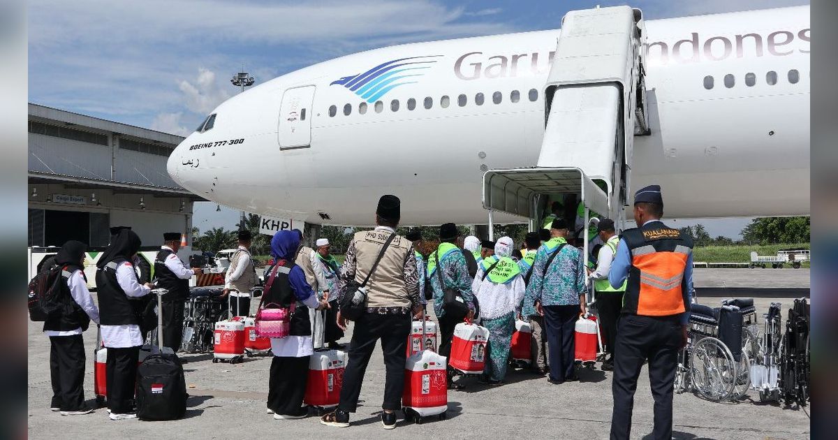 Efek Domino Mesin Pesawat Rusak, Keberangkatan Jemaah Haji Delay 17 Jam