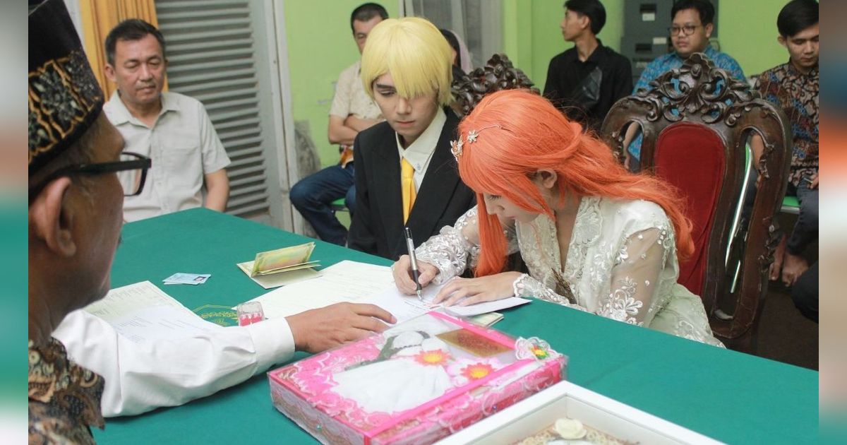 Akhirnya Sanji-Nami Menikah! Ini Dia Pasangan Viral yang Nikah Pakai Cosplay One Piece Asal Malang!