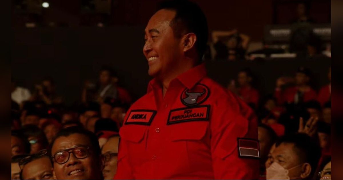 Mantan Panglima TNI Jenderal Andika Perkasa Disoraki Kader Rakernas PDIP, Megawati: Ternyata Banyak Fans