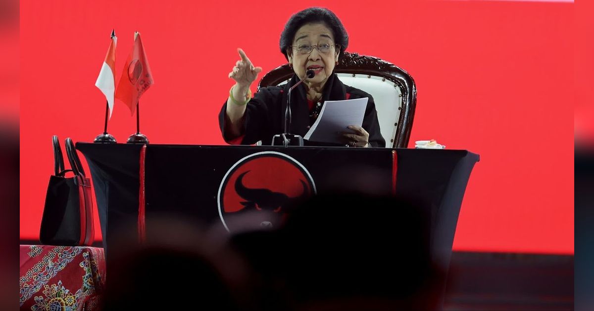Megawati Pidato Keras soal Rekayasa Pemilu di Rakernas PDIP, Lembaga-Lembaga Ini Kena Sentil