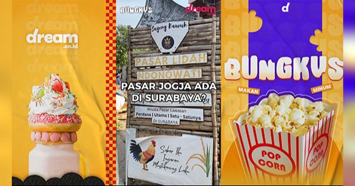 BUNGKUS! Namanya Pasar Jogja tapi Lokasi di Surabaya, Apa Sih Keunikannya?