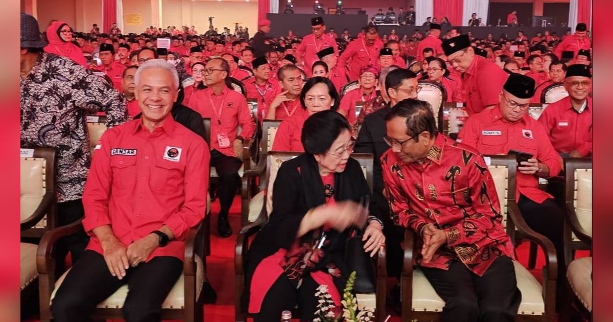 Ganjar Ungkap Arahan Tertutup Megawati di Rakernas PDIP, Ini Isinya