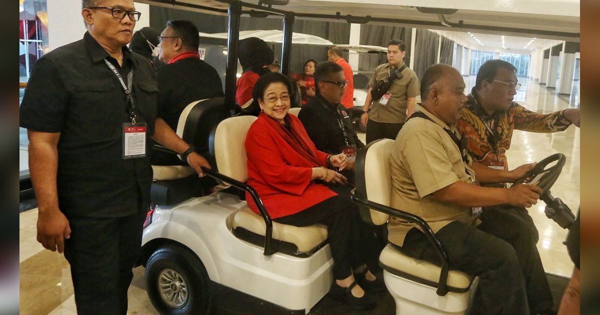 FOTO: Momen Megawati Berikan Arahan Tertutup di Rakernas V PDIP, Ini Bocorannya