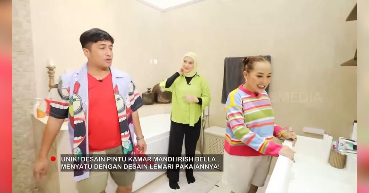 Irfan Hakim dan Mpok Alpa Melongo Melihat Kamar Mewah Irish Bella, di Dalam Ada Daily Goals